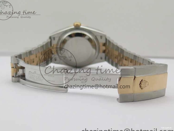 BP Bracelet Roman Dial on 36 Best Edition 1:1 DateJust SS Gray Maker RG Jubilee 126281 0418